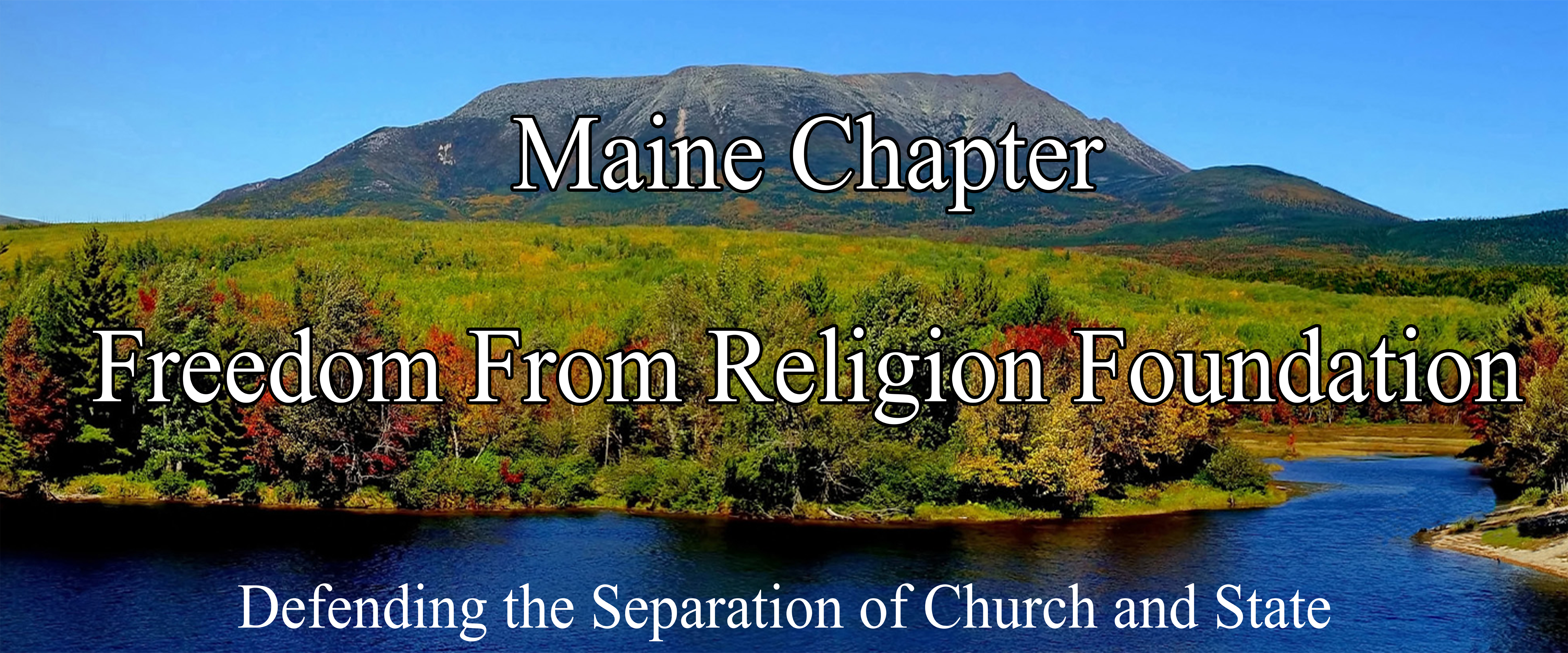 Maine Chapter Freedom From Religion Foundation banner sm